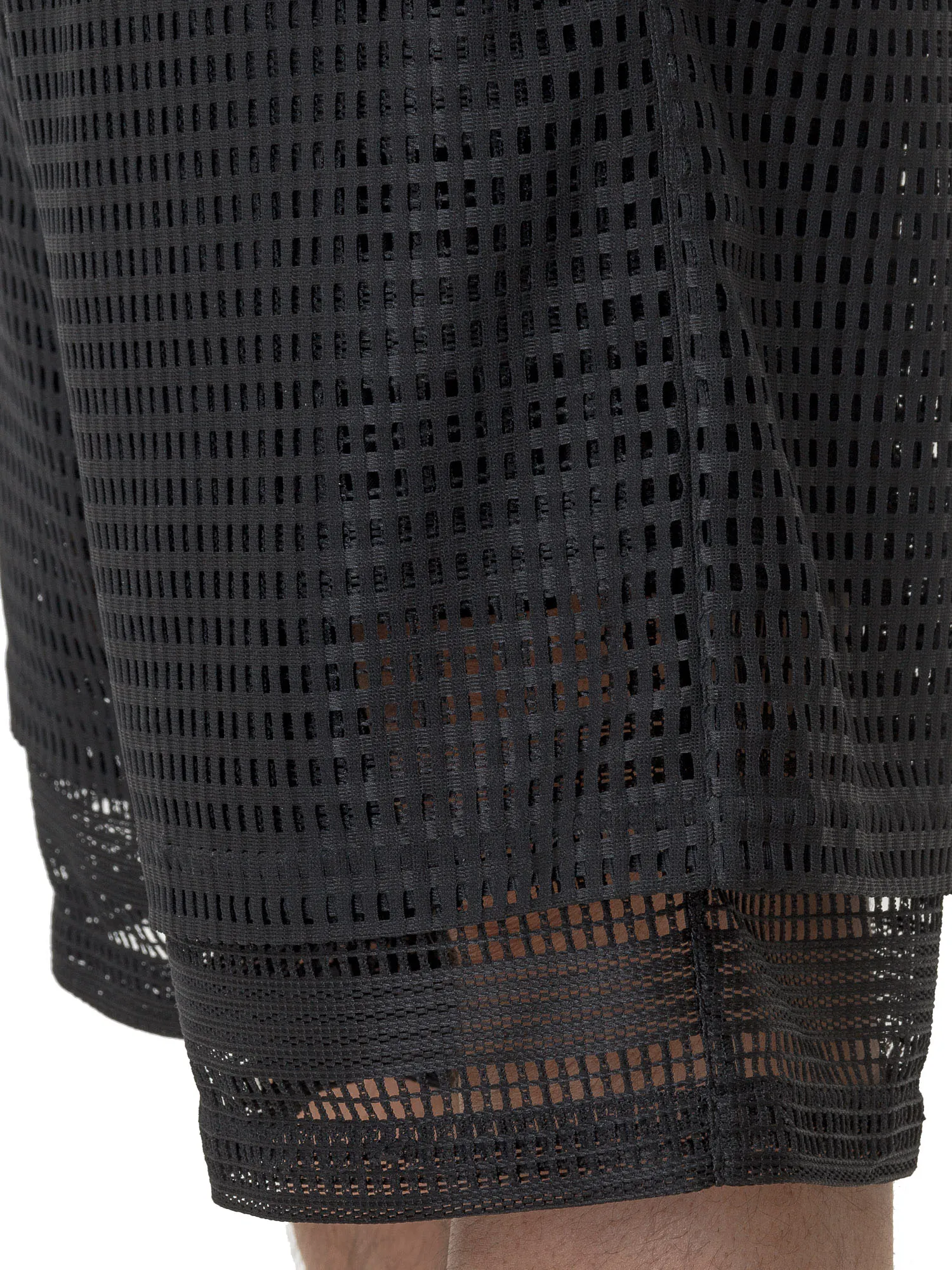White Mountaineering Mesh Layered Shorts