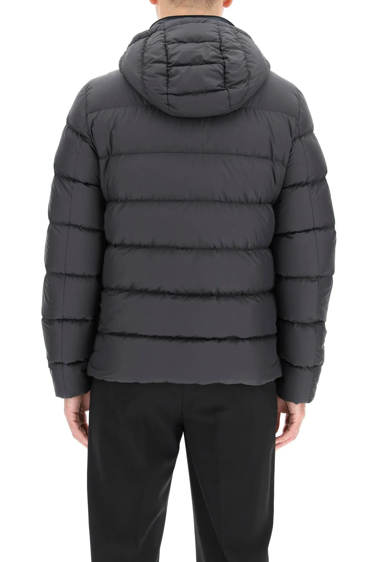 Woolrich Buttoned Hooded Puffer Jacket