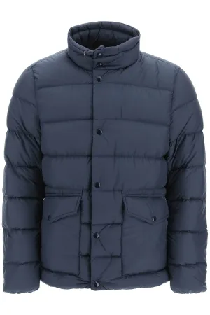 Woolrich Buttoned Hooded Puffer Jacket