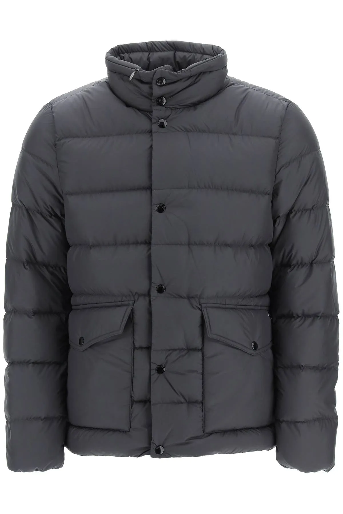 Woolrich Buttoned Hooded Puffer Jacket