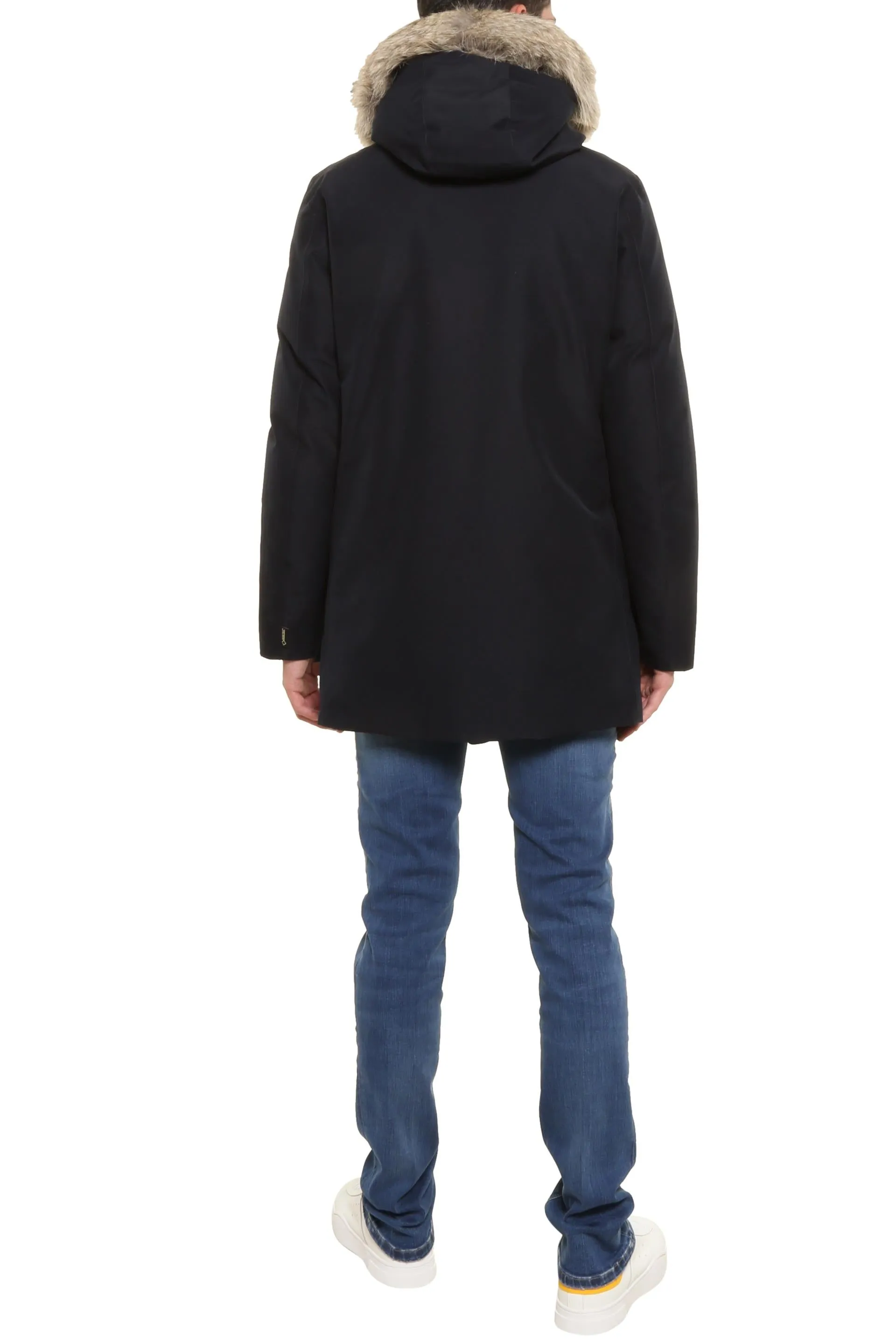 Woolrich Fur Trim Down Jacket