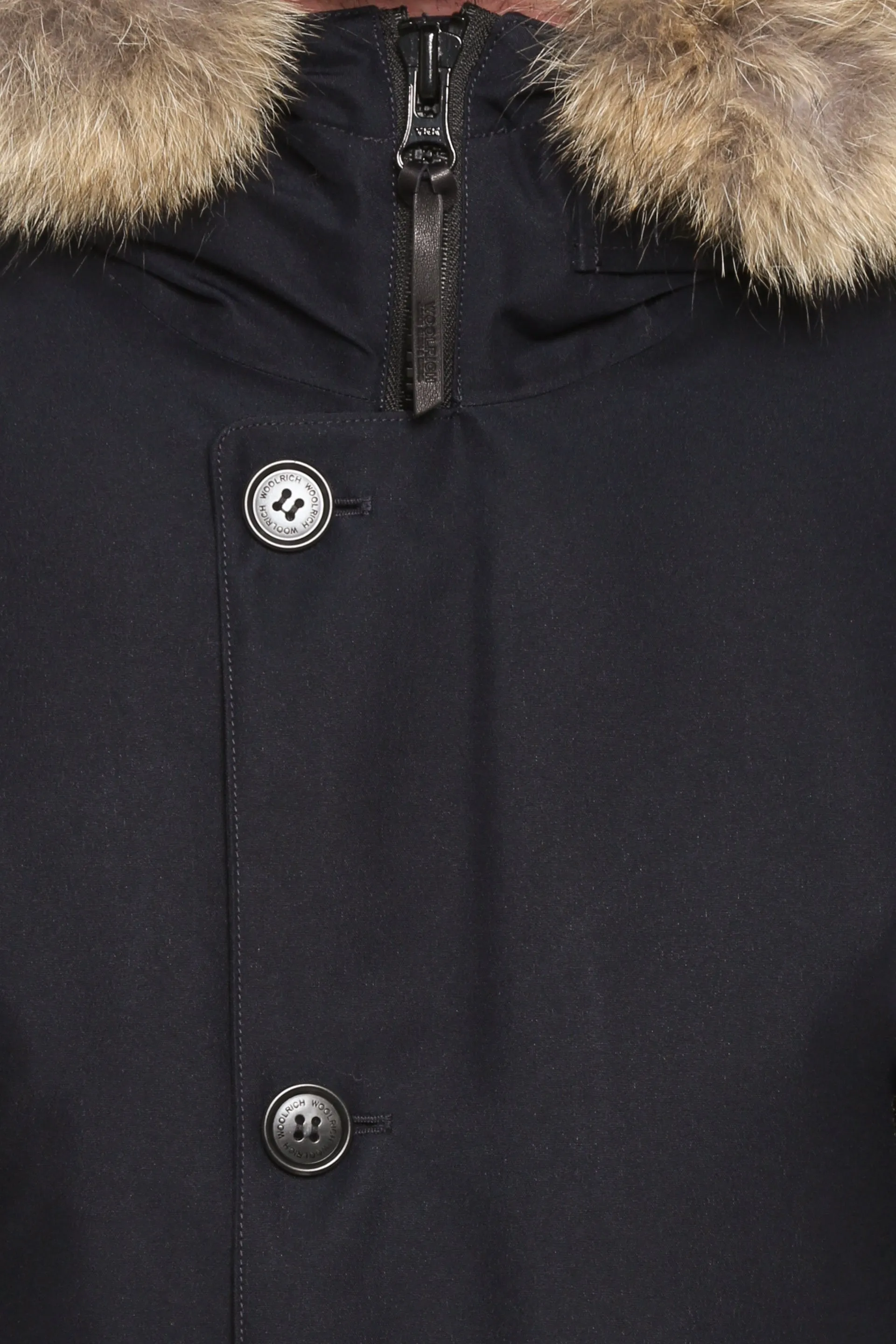 Woolrich Fur Trim Down Jacket
