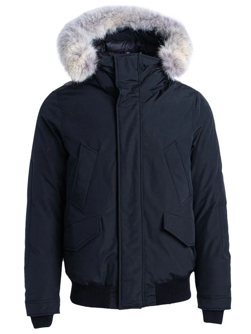 Woolrich Hooded Zip-Up Jacket