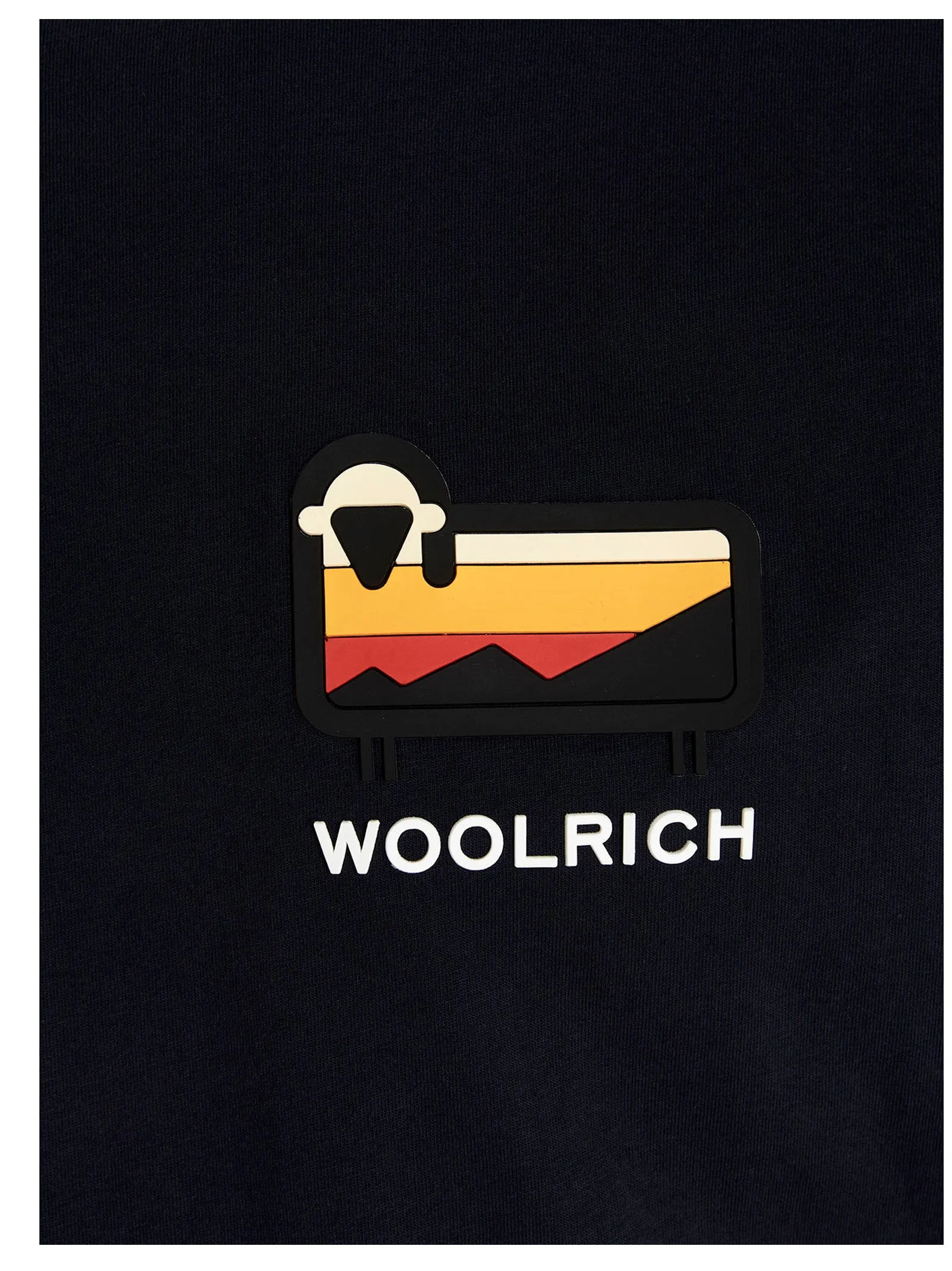 Woolrich Logo Printed Crewneck T-Shirt
