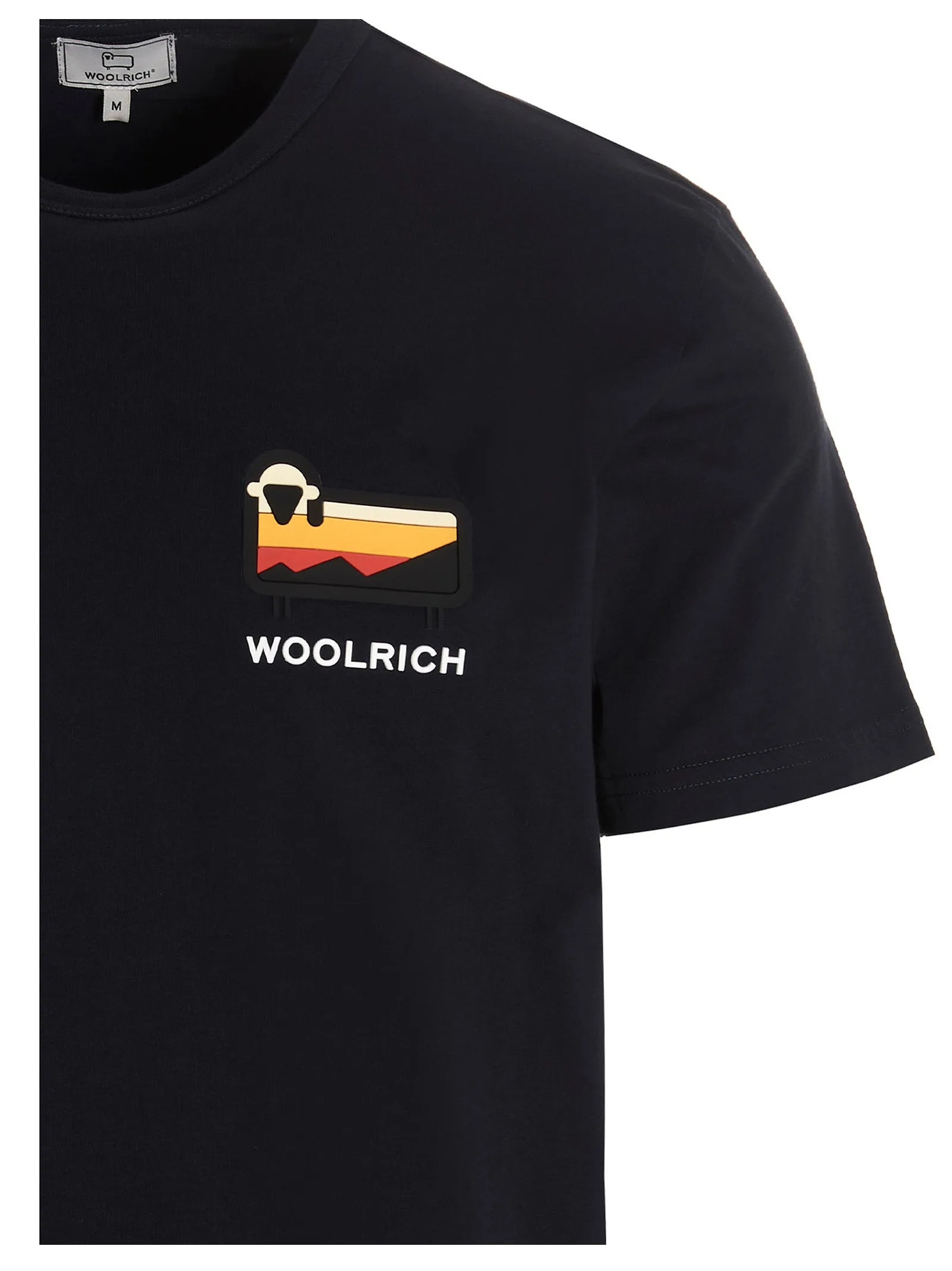 Woolrich Logo Printed Crewneck T-Shirt