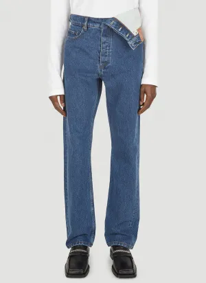 Y/Project Classic Asymmetric Waist Jeans