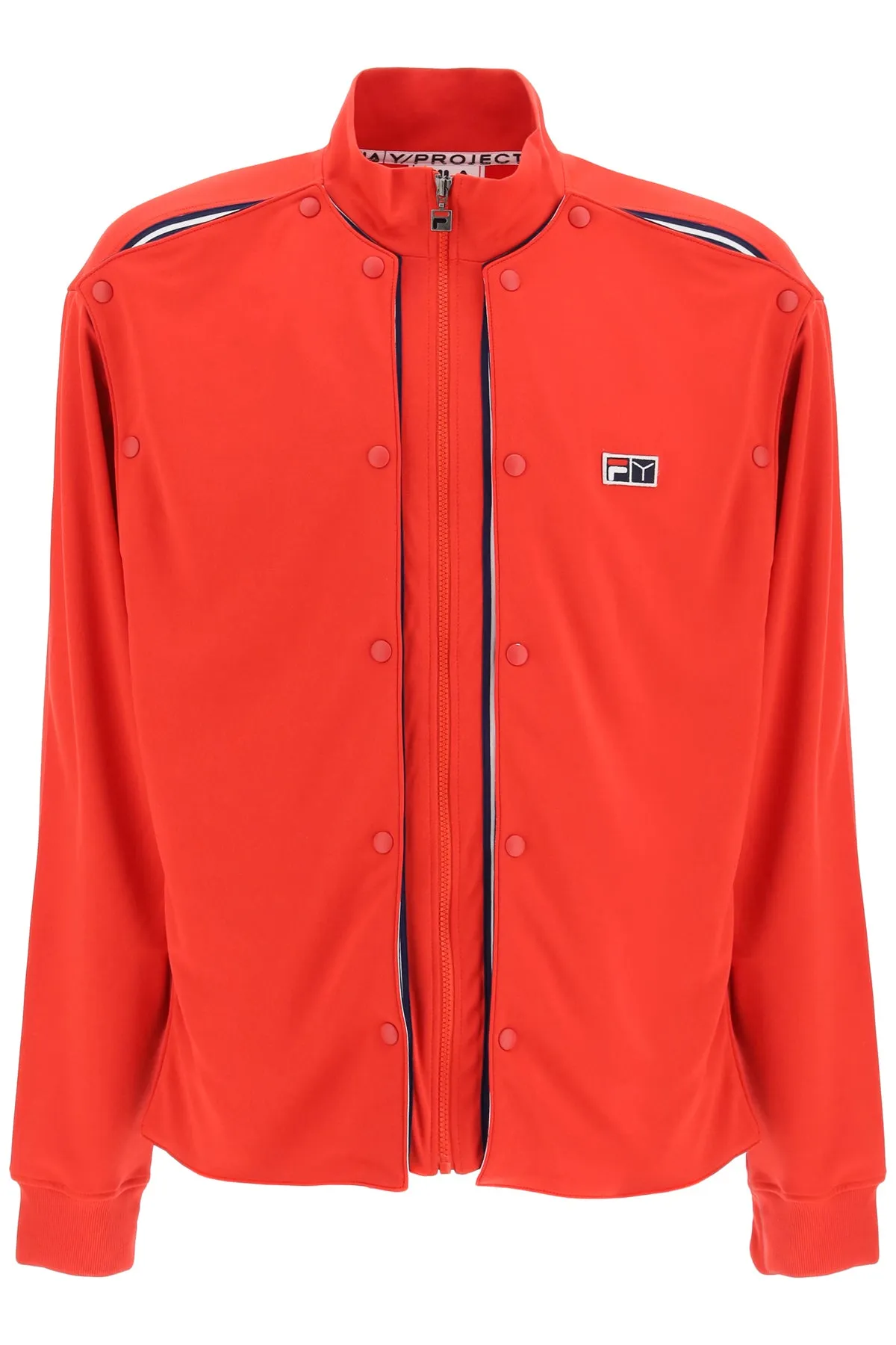 Y/Project Logo Patch Snap Panelled Jacket