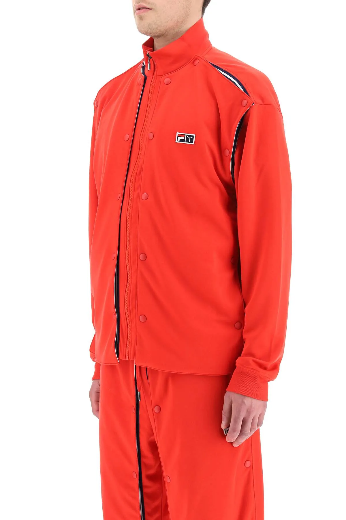 Y/Project Logo Patch Snap Panelled Jacket