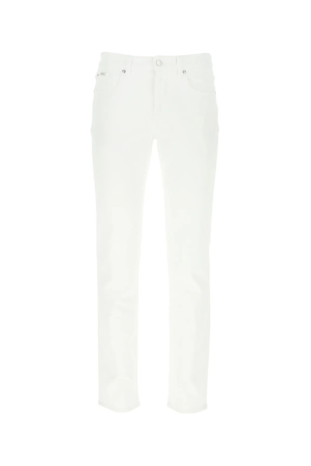 Z Zegna Logo Patch Straight-Leg Jeans