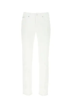 Z Zegna Logo Patch Straight-Leg Jeans
