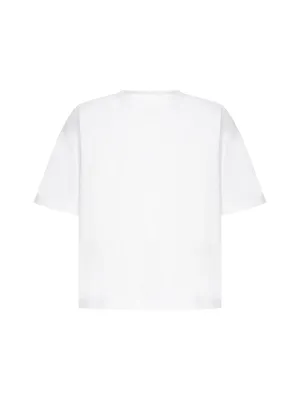 Z Zegna Logo Printed Crewneck T-Shirt