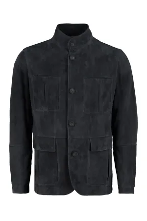 Z Zegna Pocket Detailed Single-Breasted Jacket