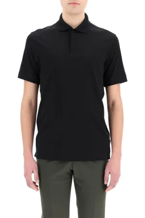 Z Zegna Short-Sleeved Polo Shirt